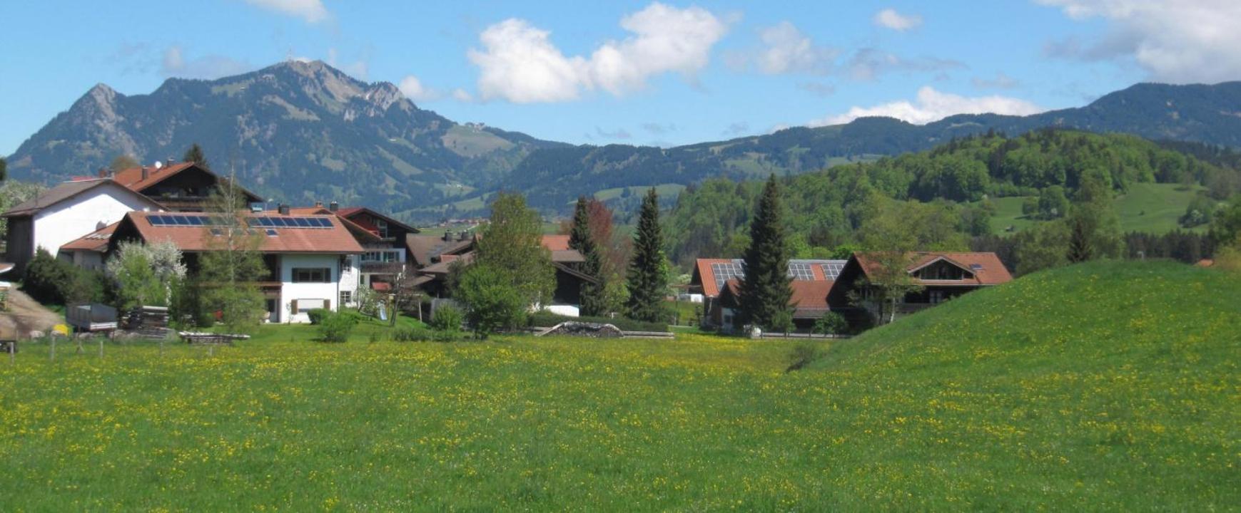 Panoramablick Ferienwohnungen Fischen im Allgaeu Екстер'єр фото